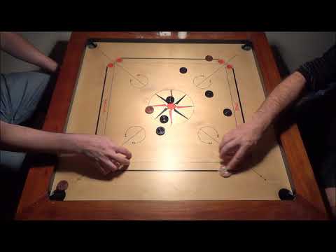 Carrom - Black-Slam no. 2 by Carlito Bollin vs. Josef Meyer