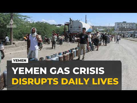 Cooking gas shortage brings daily life in Yemen's Aden to a standstill