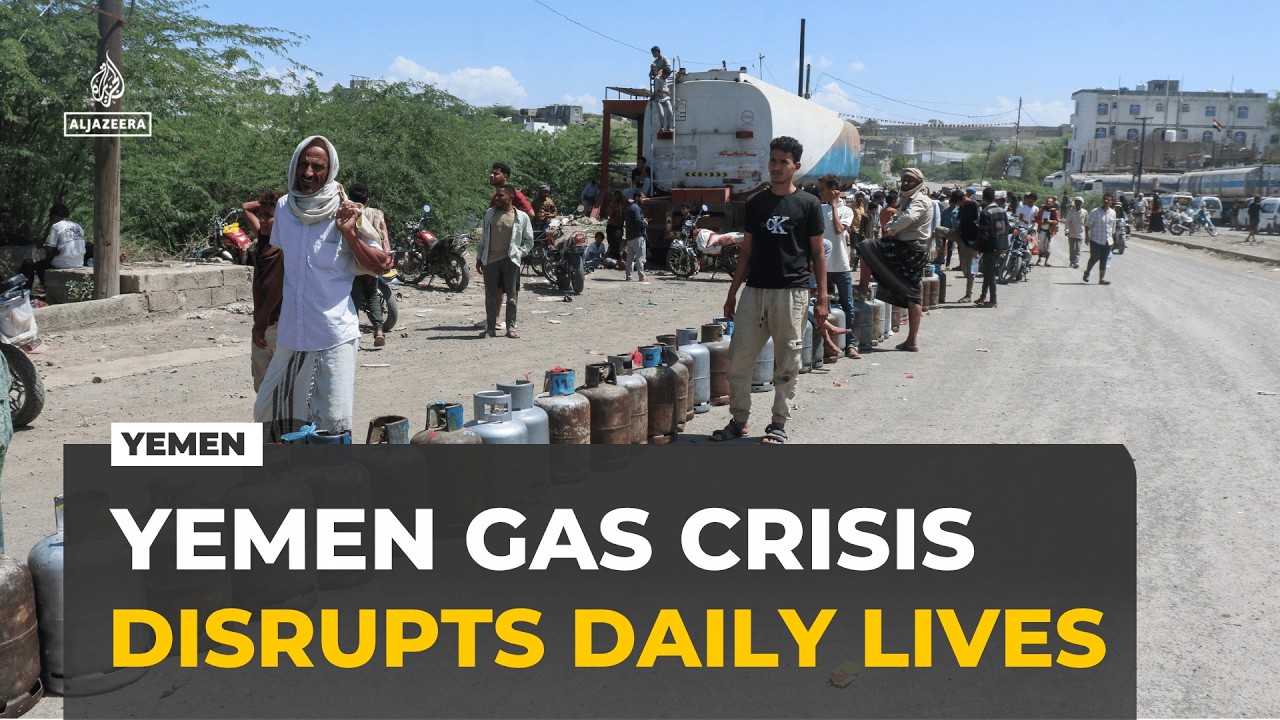 Cooking gas shortage brings daily life in Yemen's Aden to a standstill