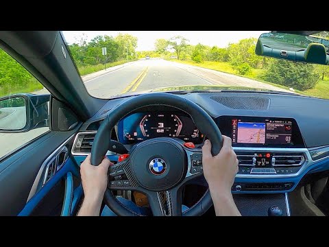 2021 BMW M4 6MT - POV Test Drive (Binaural Audio)