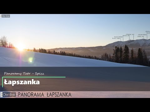 Panorama Lapszanka - Spisz