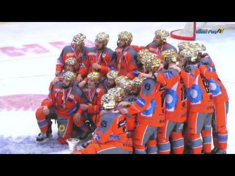 19-04-16 guldmedalje overrækkelse og Esbjerg hyldest af spillerne