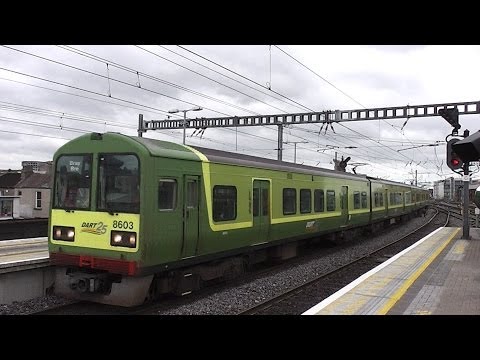 IE 8510 Class Dart Train number 8603 - Connolly Station, Dublin