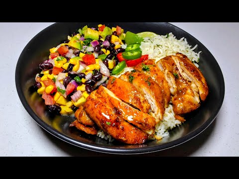 Honey lemon chicken bowl | full recipe