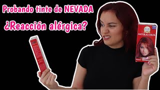 Probando👀Tinte 6.66 Rubio Oscuro Rojizo Profundo de NEVADA🩸¿Un tinte profesional🙎♀️¿Recomiendo😐