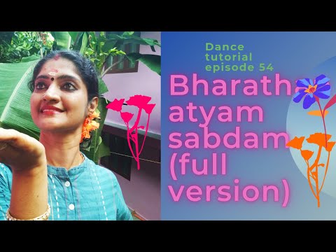 ##SABDAM IN  BHARATHANATYAM (FULL VERSION)
