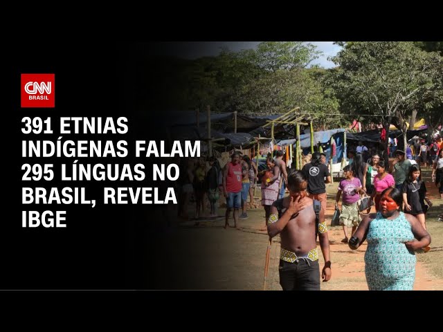 IBGE: 391 etnias indígenas falam 295 línguas no Brasil | CNN PRIME TIME