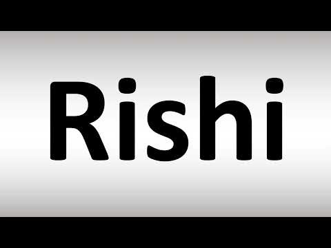 How to Pronounce Rishi