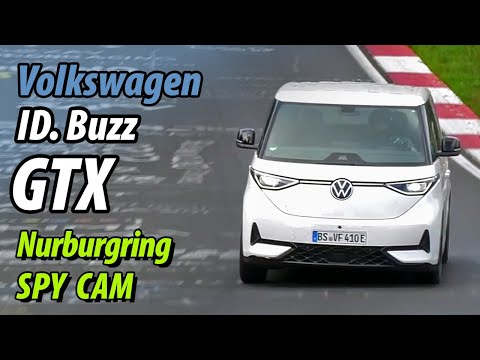 SPY VIDEO: Volkswagen ID. Buzz GTX  (ENGINE/TRACK SOUNDS, NO TALKING)