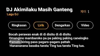 Download lagu Mentahan Cpp Lirik Lagu Dj Akimilaku Masih Ganteng Story Wa 30 Detik mp3