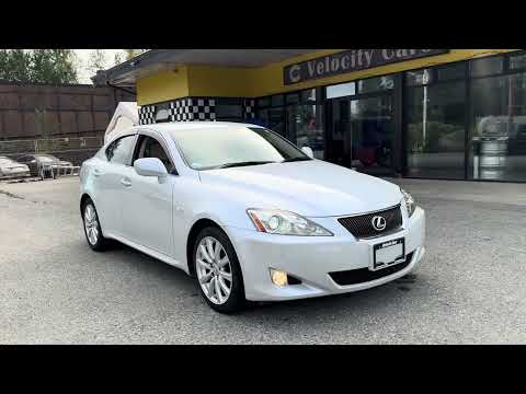 Vancouver Velocity Cars #19317 Lexus IS 250 Version L (JDM 2.5L V6 RWD)