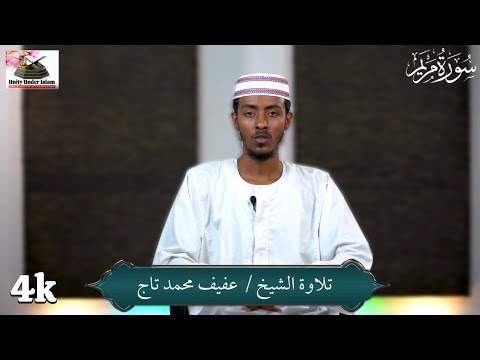 Surat Maryam [4K ULTRA HD] | Sh. Afif Mohamed Taj | سورة مريم | الشيخ عفيف محمد تاج