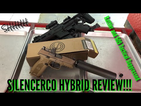 One Can to Rule Them ALL- Unboxing and shooting the Silencerco Hybrid
