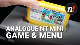 Analogue NT Mini - Jailbreak Menu and Game Test