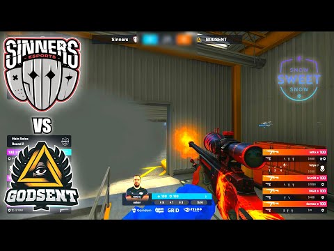 Sinners vs GODSENT - Snow Sweet Snow | CSGO HIGHLIGHTS