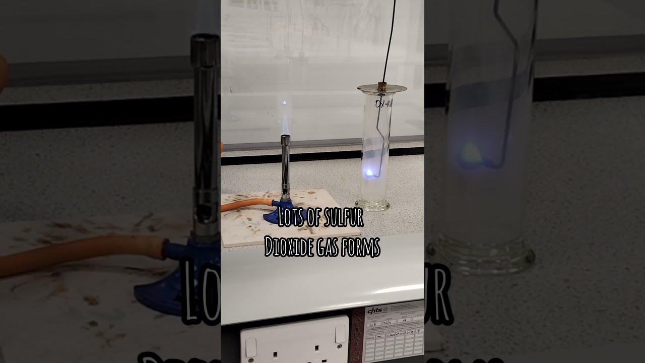 What happens when sulfur dioxide reacts with rainwater? Tipseri