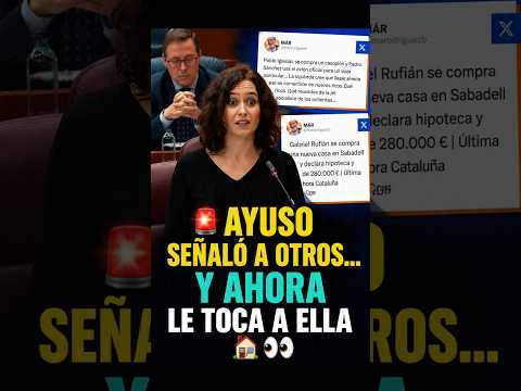 Ayuso garantiza que no intervendrá la vivienda ni de alquiler ni de la venta