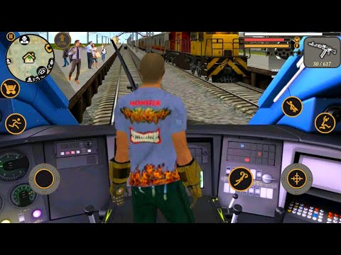 New Vegas Crime Simulator - gangster train driver #169 | Best New Update Gameplay FHD