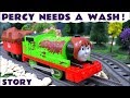 Thomas S Friend Percy In A Toy Train Chocolate Crunch Story
