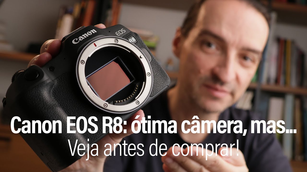 Canon EOS R8, uma câmera excelente, mas talvez não seja para você. Veja este vídeo antes de comprar.