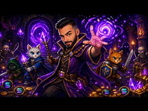 Novo RPG Idle da Solana Que Pode Virar Hype! Lançou agora