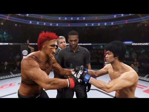 Alien vs. Bruce Lee (EA Sports UFC 2)