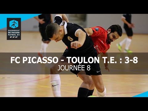 J8 : FC Picasso - Toulon T.E. (3-8), le résumé