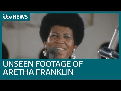 Never-before-seen footage of the Queen of Soul performing in 1972 | ITV News