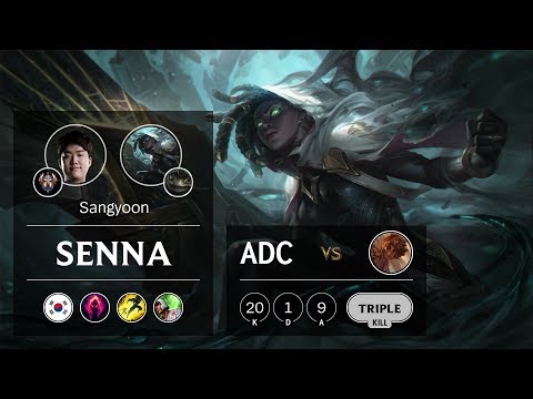 Senna ADC vs Taliyah - KR Challenger Patch 9.24