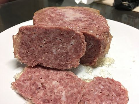 Früstücksfleisch selbst herstellen