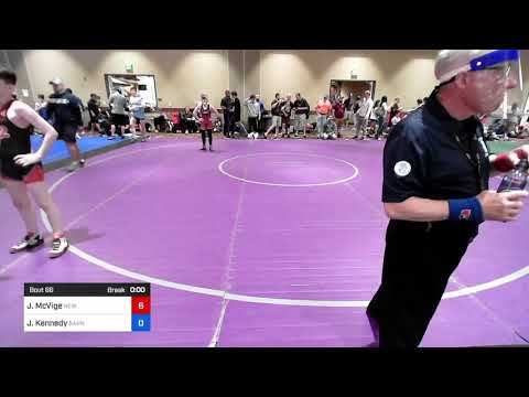 102 Kg Rr Rnd 1 - Jacob McVige, New York Vs Jacob Kennedy, Barn Brothers Wrestling E96e