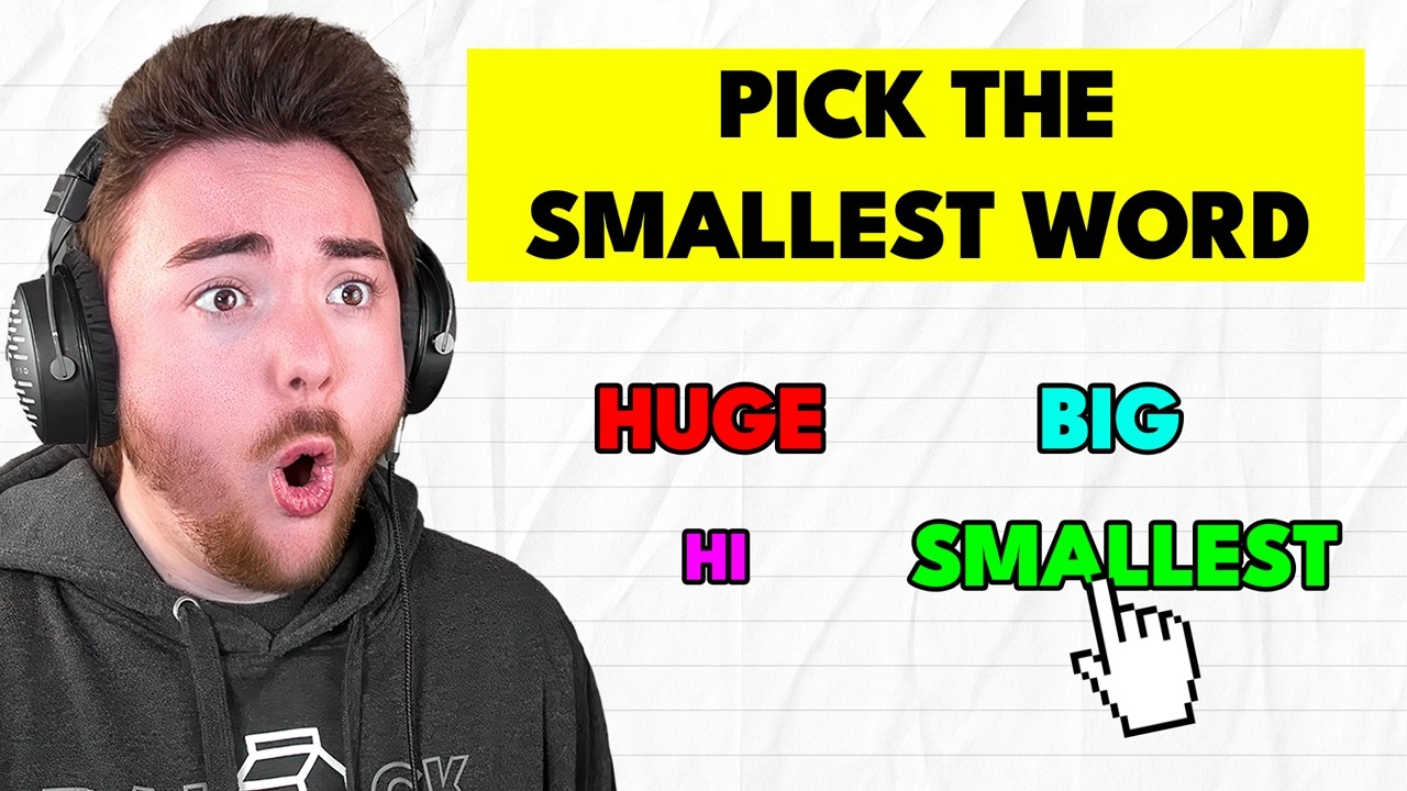 CAN I PASS A TEST MEANT FOR KIDS... (dont laugh)