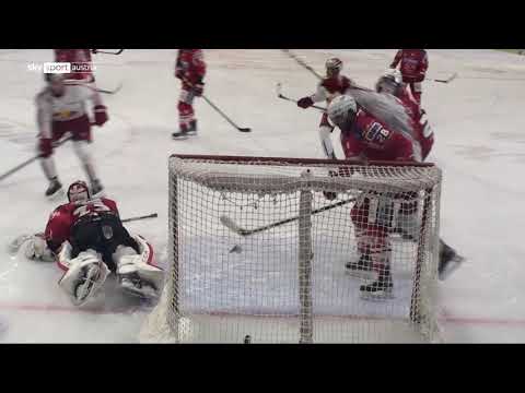 ICE Hockey League, 36. Runde: EC-KAC - EC Red Bull Salzburg 6:3