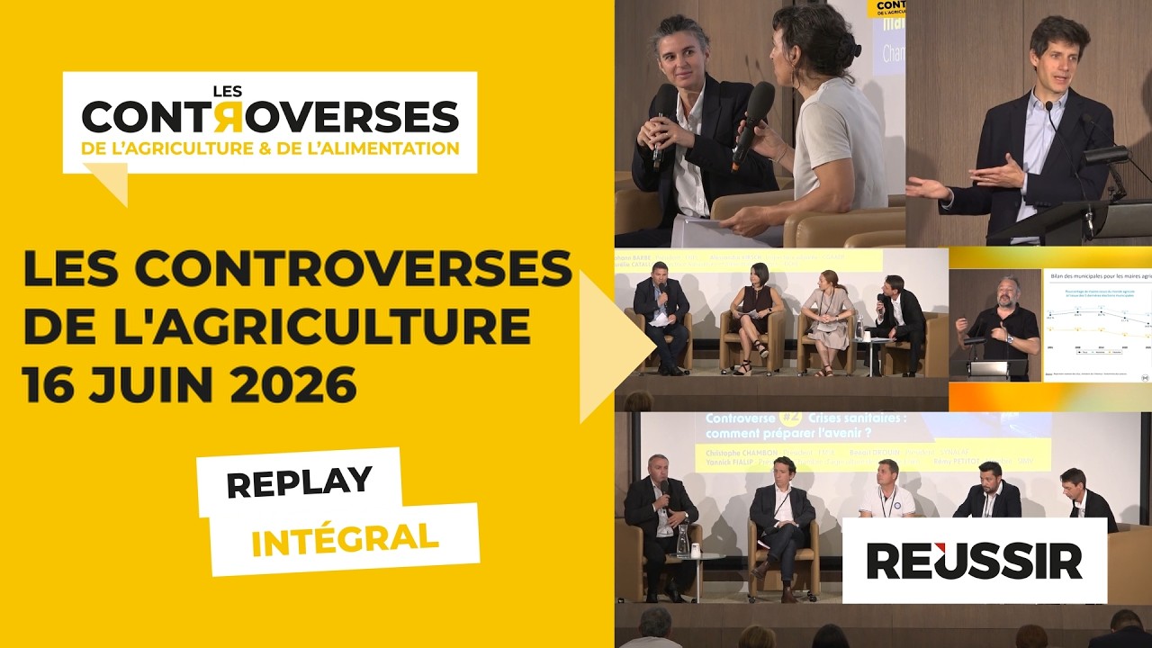 Les Controverses de l'agriculture du 16 juin 2026 - Replay intégral