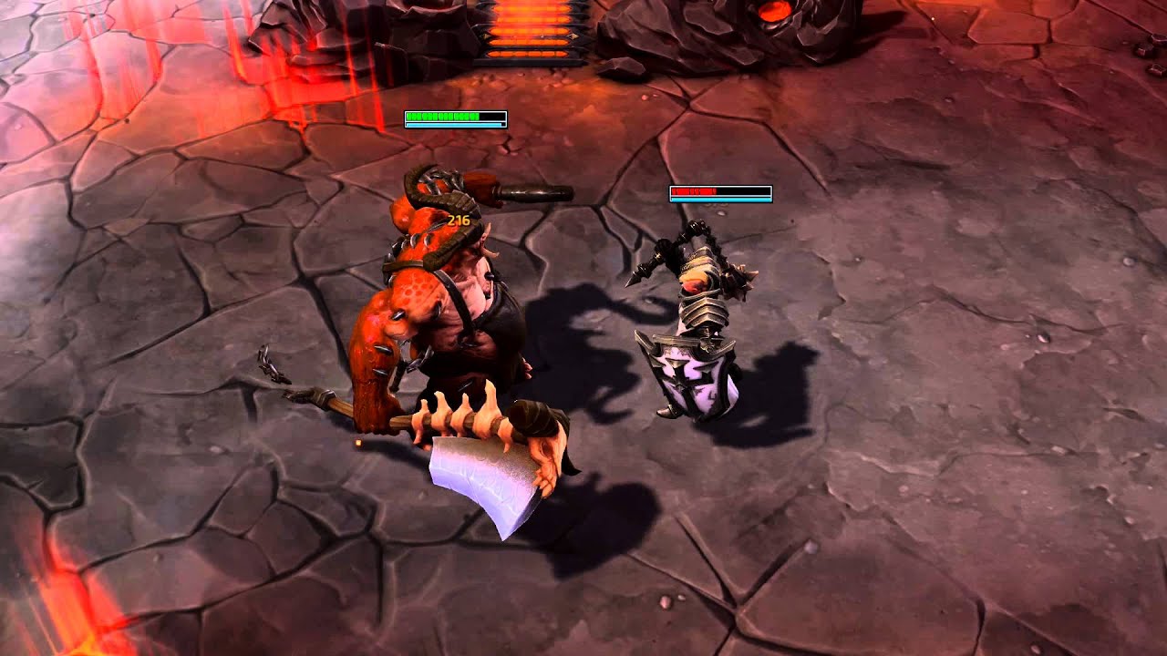 Heroes of the Storm: The Butcher abilities - YouTube