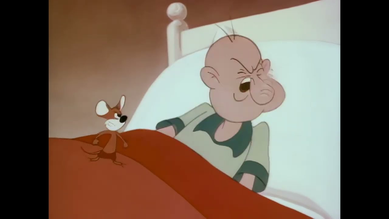 Popeye the Sailor - Shuteye Popeye (1952)