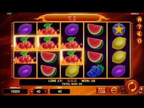 Hot Fruits 40 – Video Gameplay