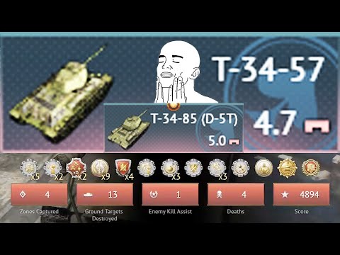 T-34-57 and 85(D-5T) COMBO - War Thunder #156