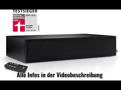 Testsieger Soundbar Nubert nuBox AS-225 Soundbar Testsieger | Soundplate für Streaming