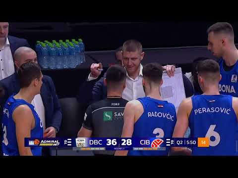 AdmiralBet ABA League 2024/25 highlights, Round 21: Dubai Basketball - Cibona (2.3.2025)