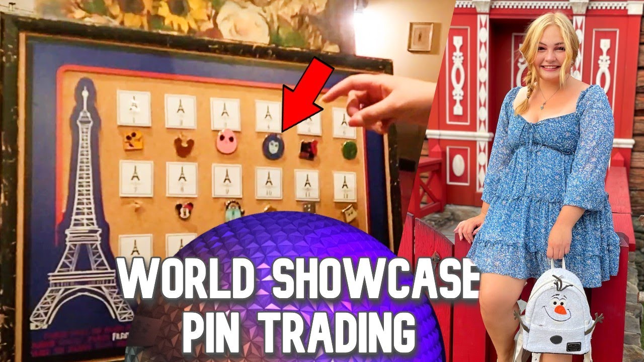 Pin Trading Around The World | Epcot World Showcase