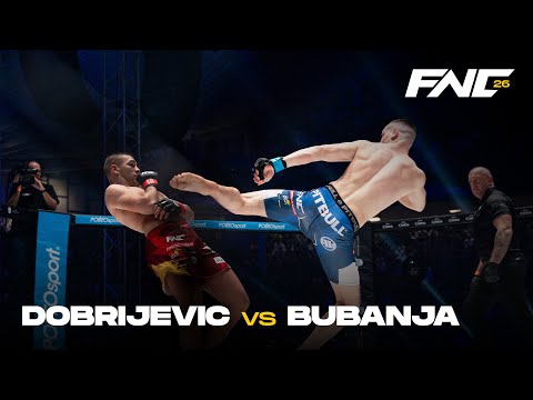 DOBRIJEVIC vs BUBANJA | FULL FIGHT | FNC 26 powered by Meridianbet | Podgorica