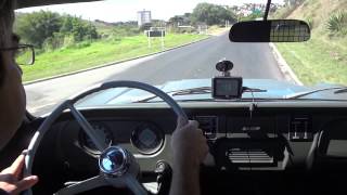 preview picture of video 'De carona em um Chevrolet Militar Bigfoot 4x4 - Teste de velocidade de cruzeiro.'