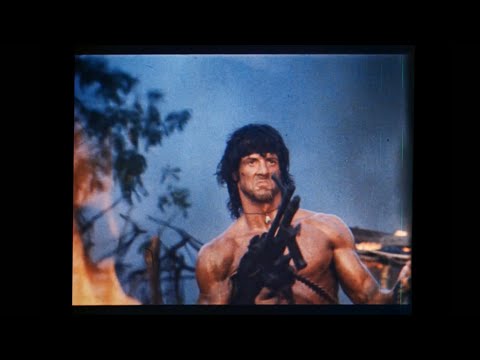 Rambo: First Blood Part II RARE 35mm Open Matte Teaser Trailer | Sylvester Stallone