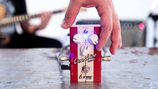 Video thumbnail for Demonstração Pedal Fire Overdrive Restyle by Fire Custom Shop