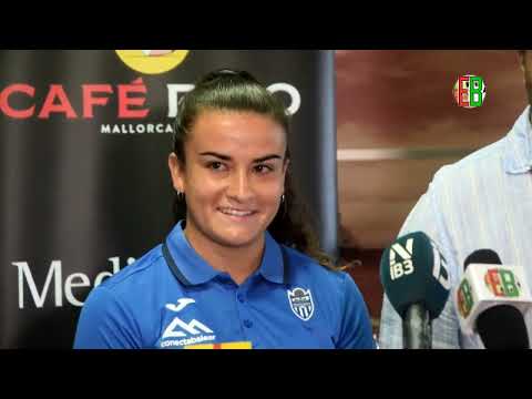 Presentación de Abi Quiroz y Marina Crespo nuevas jugadoras del Balears FC
