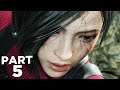 RESIDENT EVIL 4 REMAKE SEPARATE WAYS Walkthrough Gameplay Part 5 PARASITE RE4 DLC
