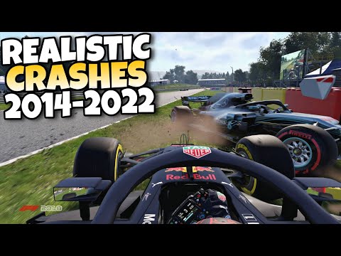 F1 REALISTIC CRASHES 2014 - 2022 #28