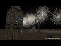 London Fireworks 2017: Reflections - FWsim