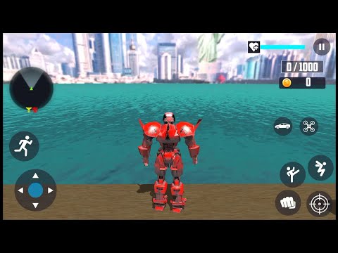Dolphin Robot Transform Wars - Android Gameplay #3